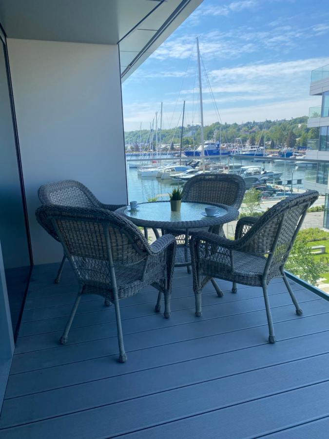 Apartament Gdynia Yacht Park Marina Luksusowy Apartament Nad Morzem Lägenhet Exteriör bild